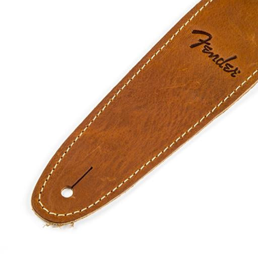 Fender Ball Glove Leather Guitar Strap, Brown, FENDER, STRAP, fender-straps-f03-099-0607-050, ZOSO MUSIC SDN BHD