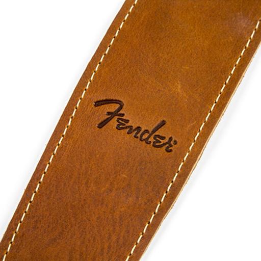 Fender Ball Glove Leather Guitar Strap, Brown, FENDER, STRAP, fender-straps-f03-099-0607-050, ZOSO MUSIC SDN BHD