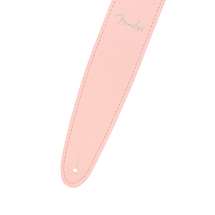Fender Vegan Leather Guitar Strap, Shell Pink |  FENDER |  GUITAR & BASS ACCESSORIES |  Zoso Music
