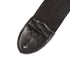 FENDER 2 INCH BLACK POLY STRAP - BLACK WITH WHITE FENDER LOGO |  FENDER |  STRAP |  Zoso Music