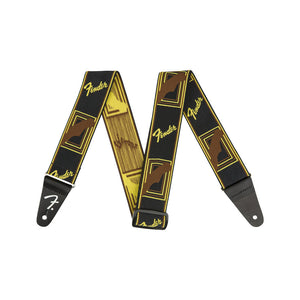 Fender WeighLess Monogram Guitar Strap, Multi-Colour |  FENDER |  GUITAR & BASS ACCESSORIES |  Zoso Music