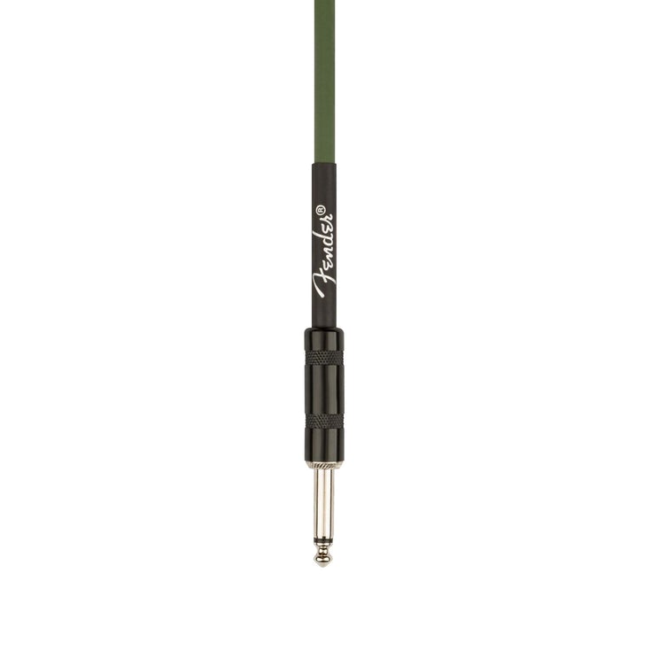 Fender Joe Strummer 13 inch Instrument Cable, Drab Green |  FENDER |  CABLES |  Zoso Music