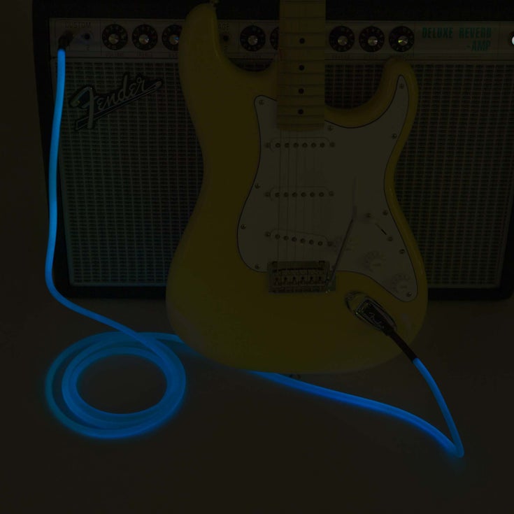 Fender 18.6 FT Professional Series Glow in the Dark Instrument Cable |  FENDER |  CABLES |  Zoso Music