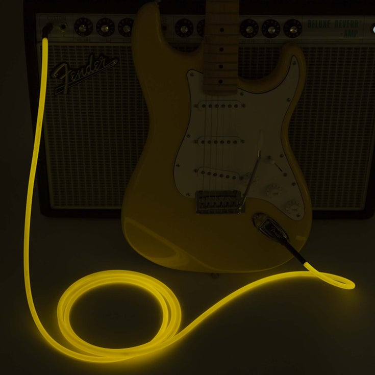 Fender 18.6 FT Professional Series Glow in the Dark Instrument Cable |  FENDER |  CABLES |  Zoso Music
