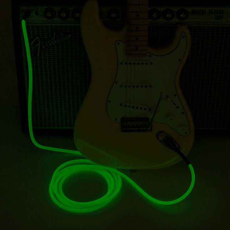 Fender 18.6 FT Professional Series Glow in the Dark Instrument Cable