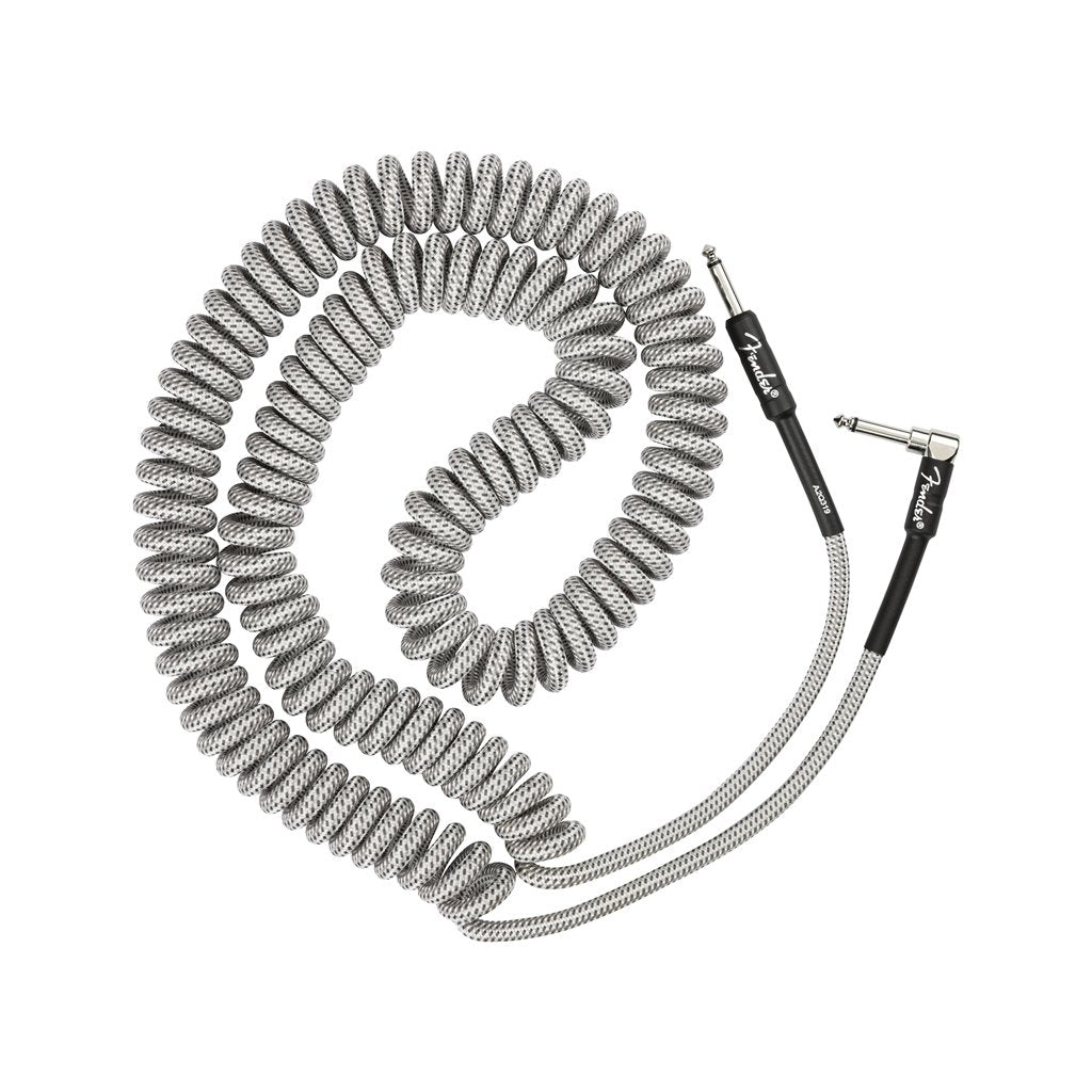 Fender Professional Coil Guitar Cable, White Tweed, 30ft, FENDER, CABLES, fender-cables-f03-099-0823-023, ZOSO MUSIC SDN BHD