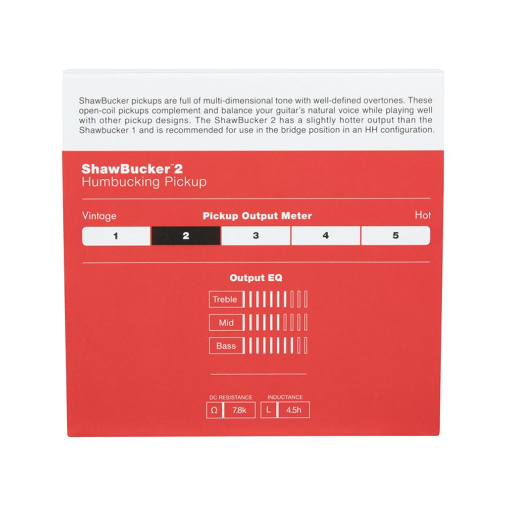 Fender Shawbucker 2 Humbucking Electric Guitar Pickup, Zebra, FENDER, PICKUPS & PARTS, fender-pickups-parts-f03-099-2249-002, ZOSO MUSIC SDN BHD