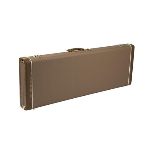 Fender Deluxe Strat/Tele Guitar Case, Brown w/ Gold Plush Interior, FENDER, CASES & GIG BAGS, fender-cases-gig-bags-f03-099-6108-422, ZOSO MUSIC SDN BHD
