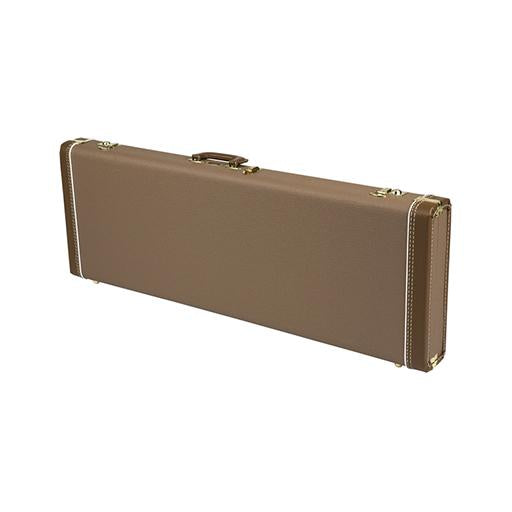 Fender Deluxe Strat/Tele Guitar Case, Brown w/ Gold Plush Interior, FENDER, CASES & GIG BAGS, fender-cases-gig-bags-f03-099-6108-422, ZOSO MUSIC SDN BHD