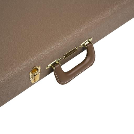 Fender Deluxe Strat/Tele Guitar Case, Brown w/ Gold Plush Interior, FENDER, CASES & GIG BAGS, fender-cases-gig-bags-f03-099-6108-422, ZOSO MUSIC SDN BHD