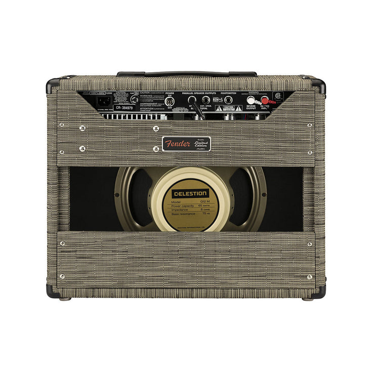 Fender FSR 65 Princeton Tube Combo Amplifier, Chilewich Bamboo Charcoal, 230V EU
