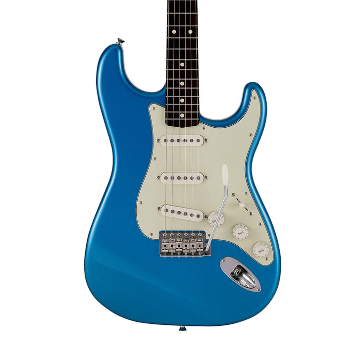 Fender Japan Traditional II 60s Stratocaster Electric Guitar, Roasted Maple Neck / RW FB, Lake Placid Blue |  FENDER |  ELECTRIC GUITAR |  Zoso Music