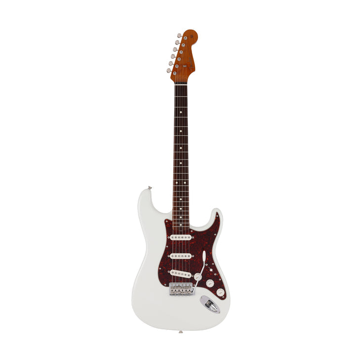 Fender Japan Traditional II 60s Stratocaster Electric Guitar, Roasted Maple Neck / RW FB, Olympic White |  FENDER |  ELECTRIC GUITAR |  Zoso Music