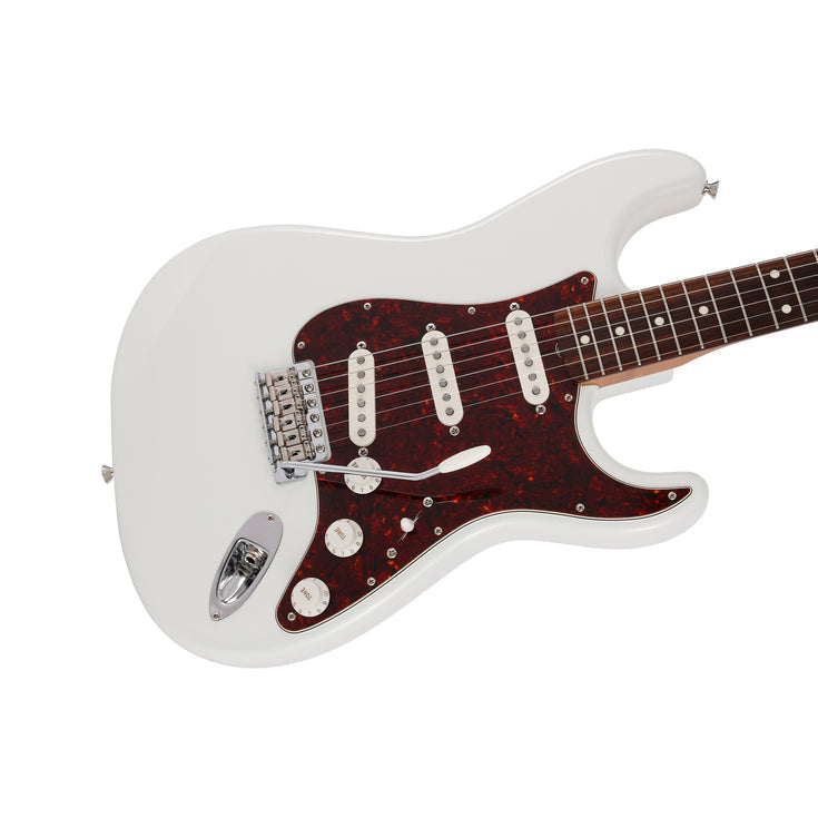 Fender Japan Traditional II 60s Stratocaster Electric Guitar, Roasted Maple Neck / RW FB, Olympic White |  FENDER |  ELECTRIC GUITAR |  Zoso Music