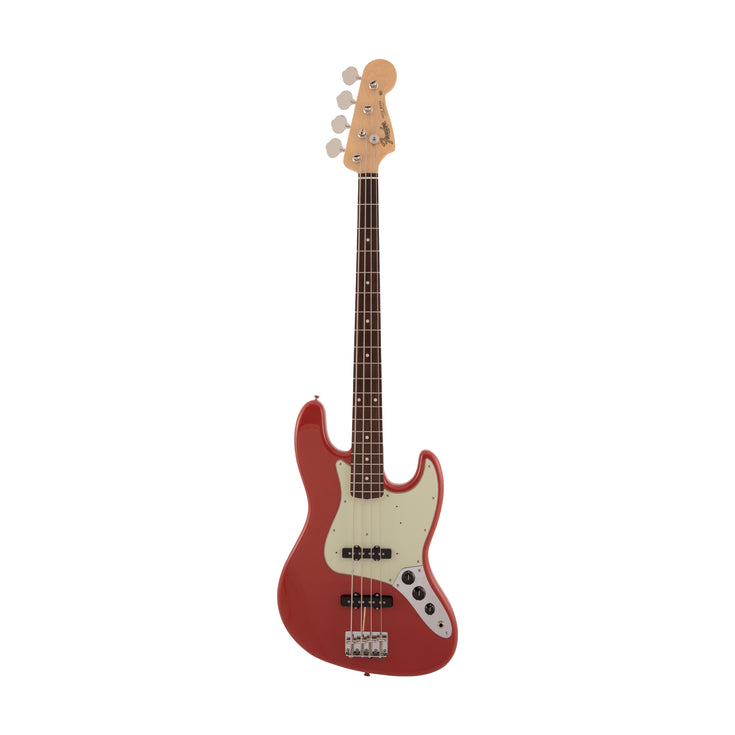 Fender Japan Traditional II 60s Jazz Bass Guitar, RW FB, Fiesta Red |  FENDER |  BASS GUITAR |  Zoso Music