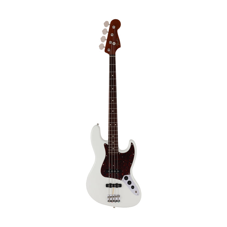 Fender Japan Traditional II 60s Jazz Bass Guitar, Roasted Maple Neck / RW FB, Olympic White |  FENDER |  BASS GUITAR |  Zoso Music