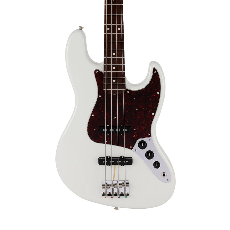 Fender Japan Traditional II 60s Jazz Bass Guitar, Roasted Maple Neck / RW FB, Olympic White |  FENDER |  BASS GUITAR |  Zoso Music