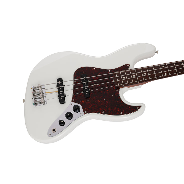 Fender Japan Traditional II 60s Jazz Bass Guitar, Roasted Maple Neck / RW FB, Olympic White |  FENDER |  BASS GUITAR |  Zoso Music