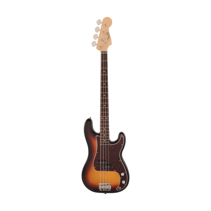 Fender Japan Traditional II 60s Precision Bass Guitar, RW FB, 3-Tone Sunburst |  FENDER |  BASS GUITAR |  Zoso Music