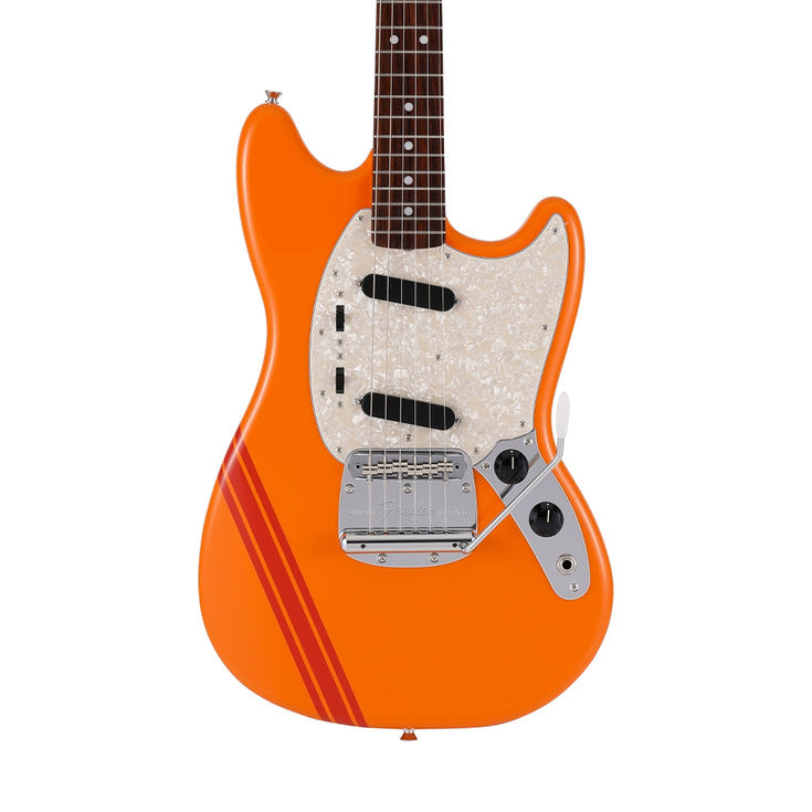 Fender Japan Traditional II 60s Mustang Electric Guitar, RW FB, Competition Orange |  FENDER |  ELECTRIC GUITAR |  Zoso Music