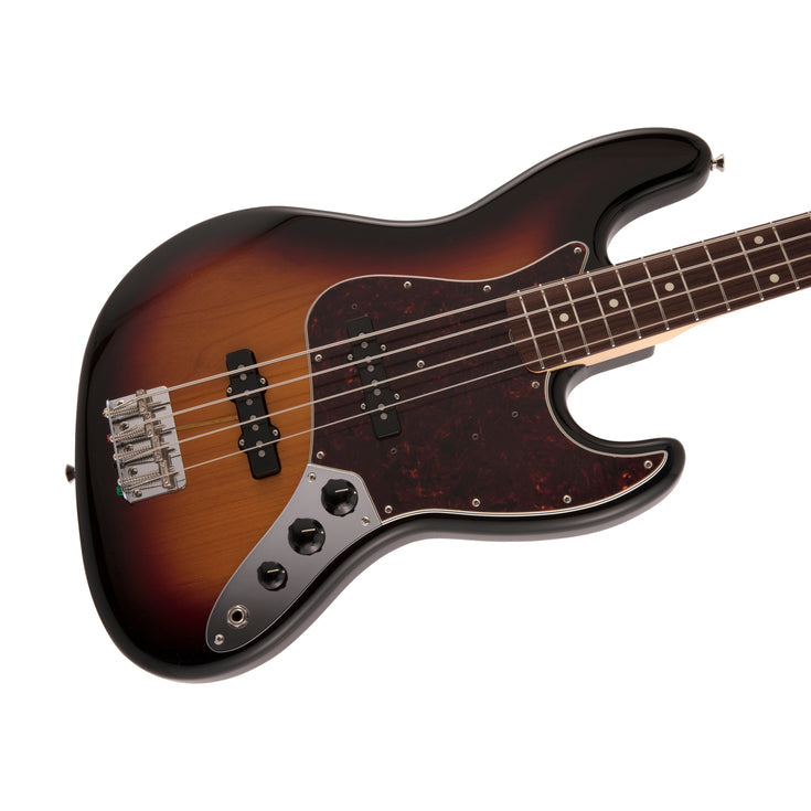 Fender Japan Heritage 60s Jazz Bass Guitar, RW FB, 3-Tone Sunburst |  FENDER |  BASS GUITAR |  Zoso Music