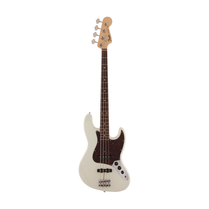 Fender Japan Heritage 60s Jazz Bass Guitar, RW FB, Olympic White |  FENDER |  BASS GUITAR |  Zoso Music