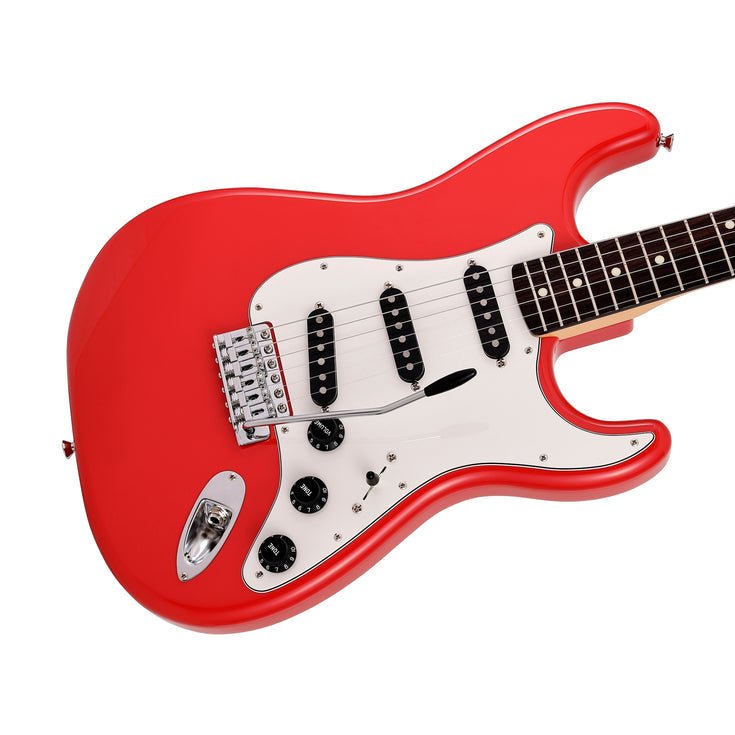 Fender Japan Limited International Color Stratocaster Electric Guitar, RW FB, Morocco Red |  FENDER |  ELECTRIC GUITAR |  Zoso Music