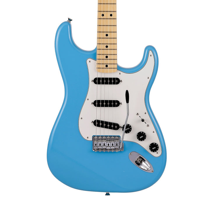 Fender Japan Limited International Color Stratocaster Electric Guitar, Maple FB, Maui Blue |  FENDER |  ELECTRIC GUITAR |  Zoso Music