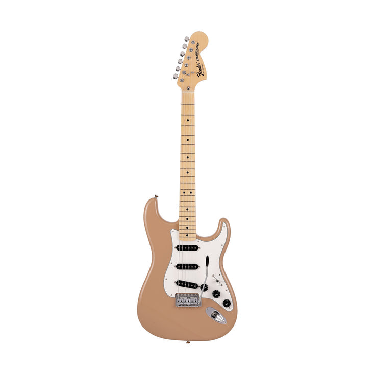 Fender Japan Limited International Color Stratocaster Electric Guitar, Maple FB, Sahara Taupe |  FENDER |  ELECTRIC GUITAR |  Zoso Music