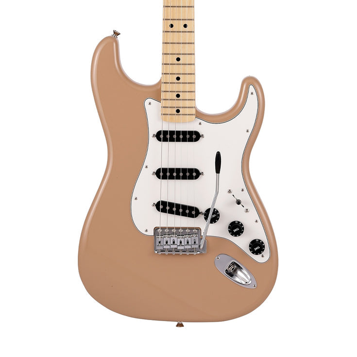 Fender Japan Limited International Color Stratocaster Electric Guitar, Maple FB, Sahara Taupe |  FENDER |  ELECTRIC GUITAR |  Zoso Music