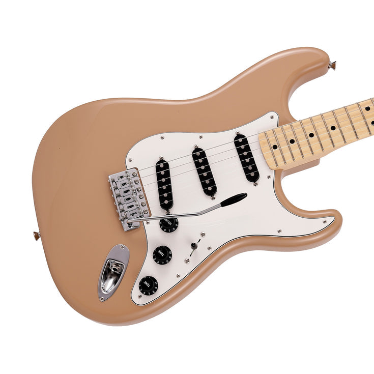 Fender Japan Limited International Color Stratocaster Electric Guitar, Maple FB, Sahara Taupe |  FENDER |  ELECTRIC GUITAR |  Zoso Music