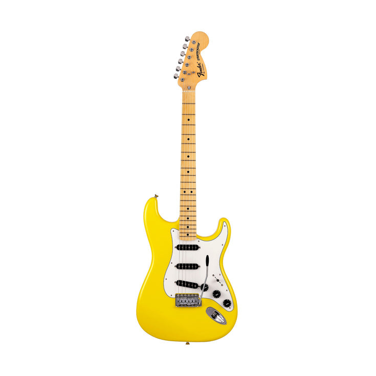 Fender Japan Limited International Color Stratocaster Electric Guitar, Maple FB, Monaco Yellow |  FENDER |  ELECTRIC GUITAR |  Zoso Music