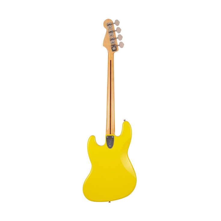 Fender Japan Limited International Color Jazz Bass Electric Guitar, Maple FB, Monaco Yellow |  FENDER |  BASS GUITAR |  Zoso Music