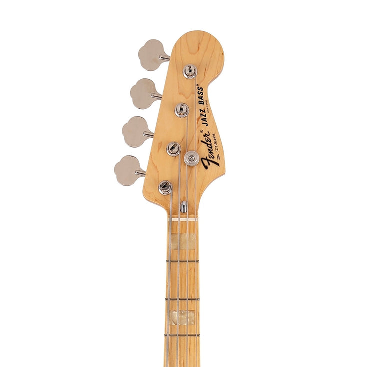 Fender Japan Limited International Color Jazz Bass Electric Guitar, Maple FB, Monaco Yellow |  FENDER |  BASS GUITAR |  Zoso Music