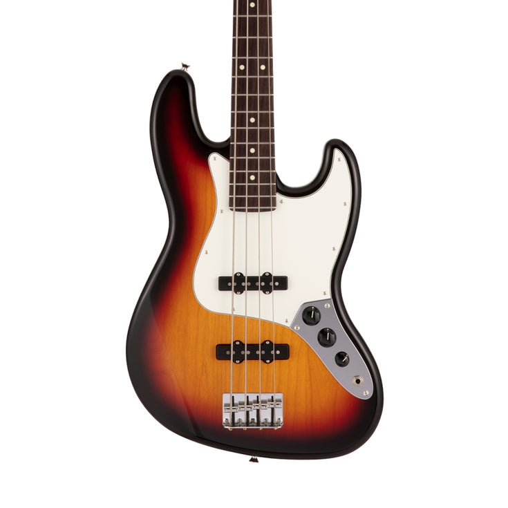 Fender Japan Hybrid II Jazz Bass Guitar, RW FB, 3-Color Sunburst |  FENDER |  BASS GUITAR |  Zoso Music