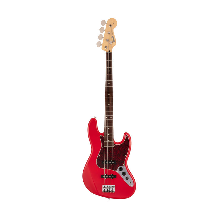 Fender Japan Hybrid II Jazz Bass Guitar, RW FB, Modena Red |  FENDER |  BASS GUITAR |  Zoso Music