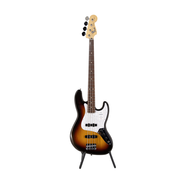Fender Japan Hybrid II Jazz Bass Guitar, RW FB, Mystic 3-Tone Sunburst |  FENDER |  BASS GUITAR |  Zoso Music