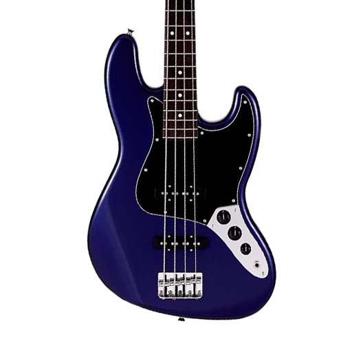 Fender Japan Hybrid II Jazz Bass Guitar, RW FB, Azure Metallic |  FENDER |  BASS GUITAR |  Zoso Music