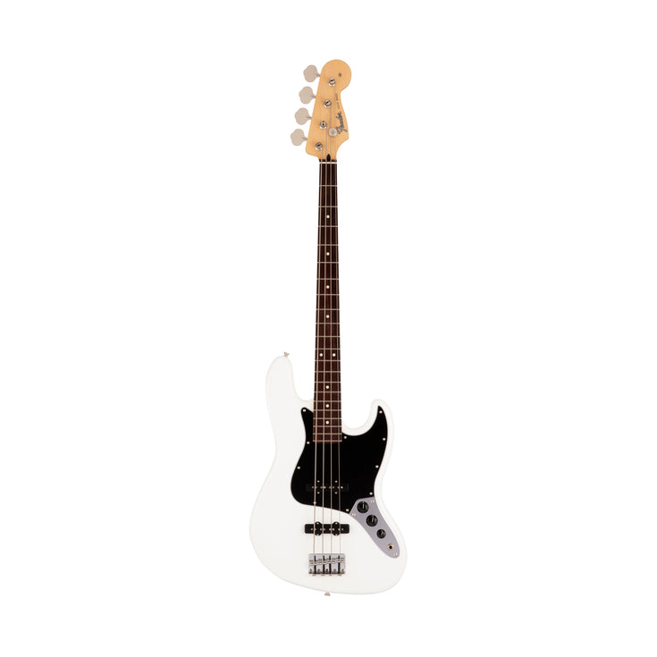 Fender Japan Hybrid II Jazz Bass Guitar, RW FB, Arctic White |  FENDER |  BASS GUITAR |  Zoso Music