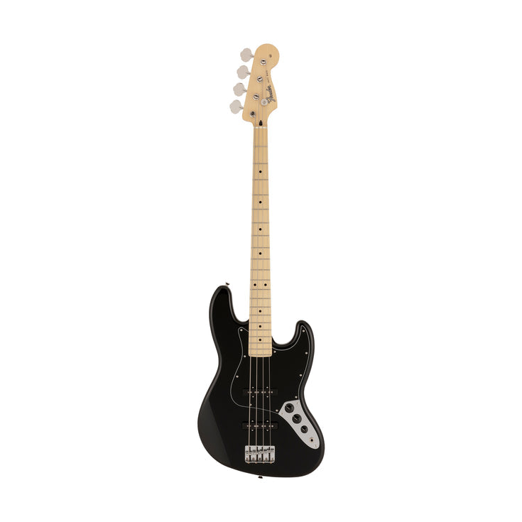 Fender Japan Hybrid II Jazz Bass Guitar, Maple FB, Black |  FENDER |  BASS GUITAR |  Zoso Music