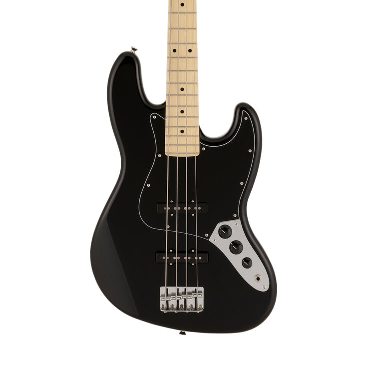 Fender Japan Hybrid II Jazz Bass Guitar, Maple FB, Black |  FENDER |  BASS GUITAR |  Zoso Music