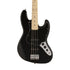 Fender Japan Hybrid II Jazz Bass Guitar, Maple FB, Black |  FENDER |  BASS GUITAR |  Zoso Music