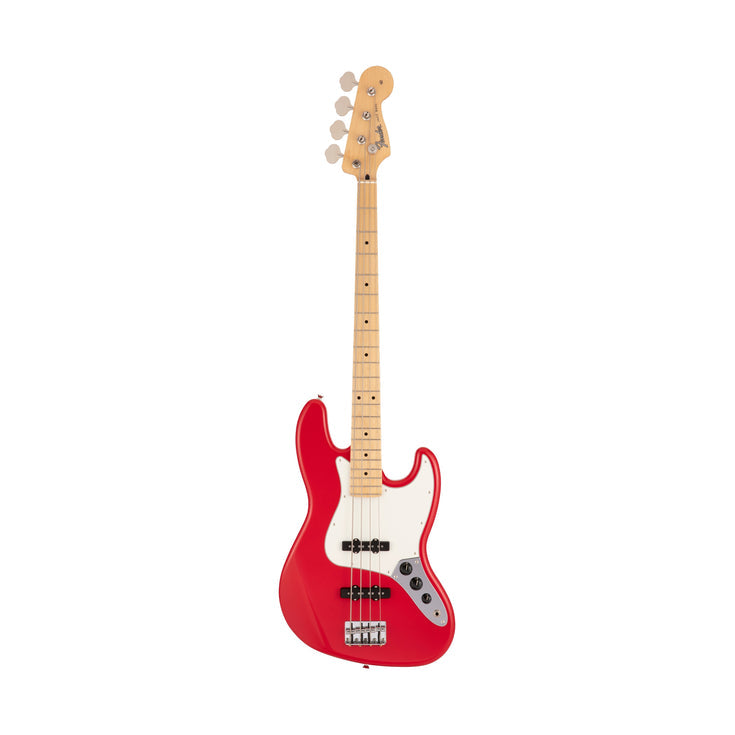 Fender Japan Hybrid II Jazz Bass Guitar, Maple FB, Modena Red |  FENDER |  BASS GUITAR |  Zoso Music