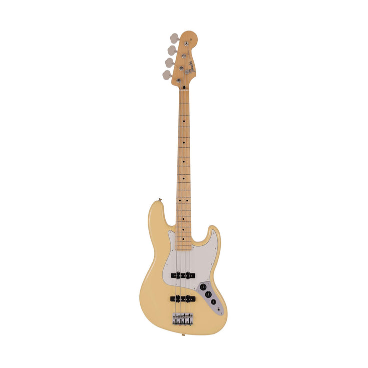 Fender Japan Hybrid II Jazz Bass Guitar, Maple FB, Vintage White |  FENDER |  BASS GUITAR |  Zoso Music
