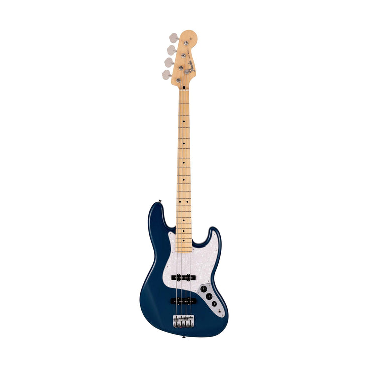 Fender Japan Hybrid II Jazz Bass Guitar, Maple FB, Indigo Transparent |  FENDER |  BASS GUITAR |  Zoso Music