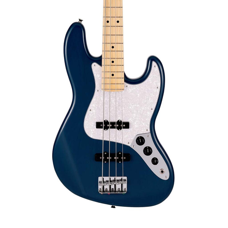 Fender Japan Hybrid II Jazz Bass Guitar, Maple FB, Indigo Transparent |  FENDER |  BASS GUITAR |  Zoso Music