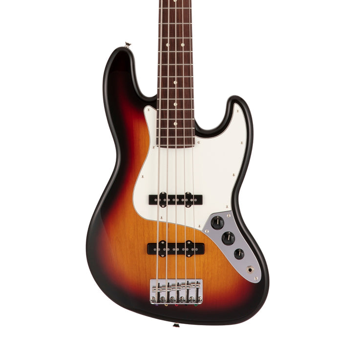 Fender Japan Hybrid II Jazz Bass V Guitar, RW FB, 3-Color Sunburst |  FENDER |  BASS GUITAR |  Zoso Music