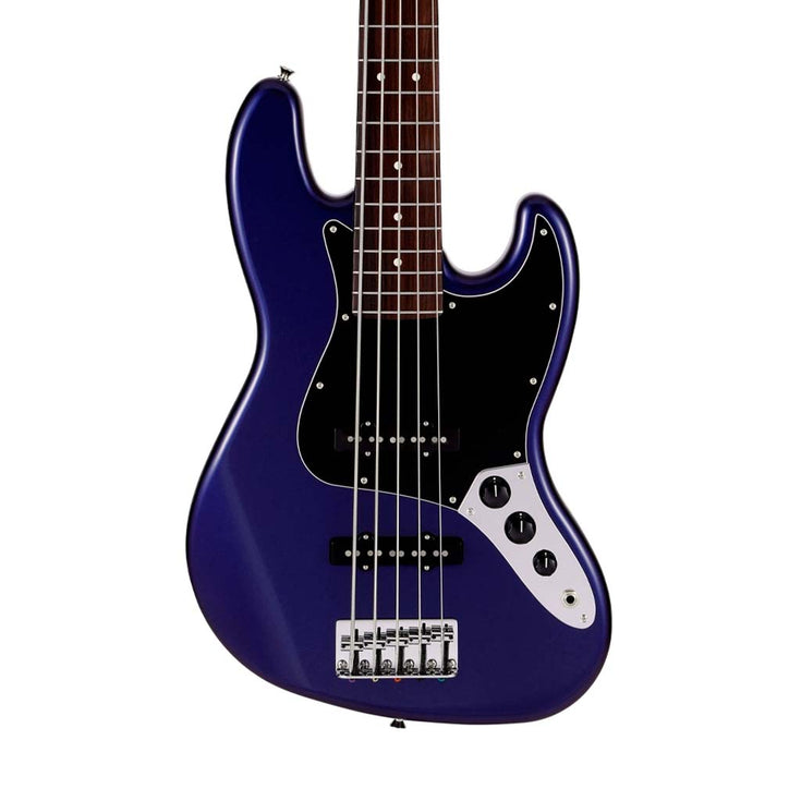 Fender Japan Hybrid II Jazz Bass V Guitar, RW FB, Azure Metallic |  FENDER |  BASS GUITAR |  Zoso Music