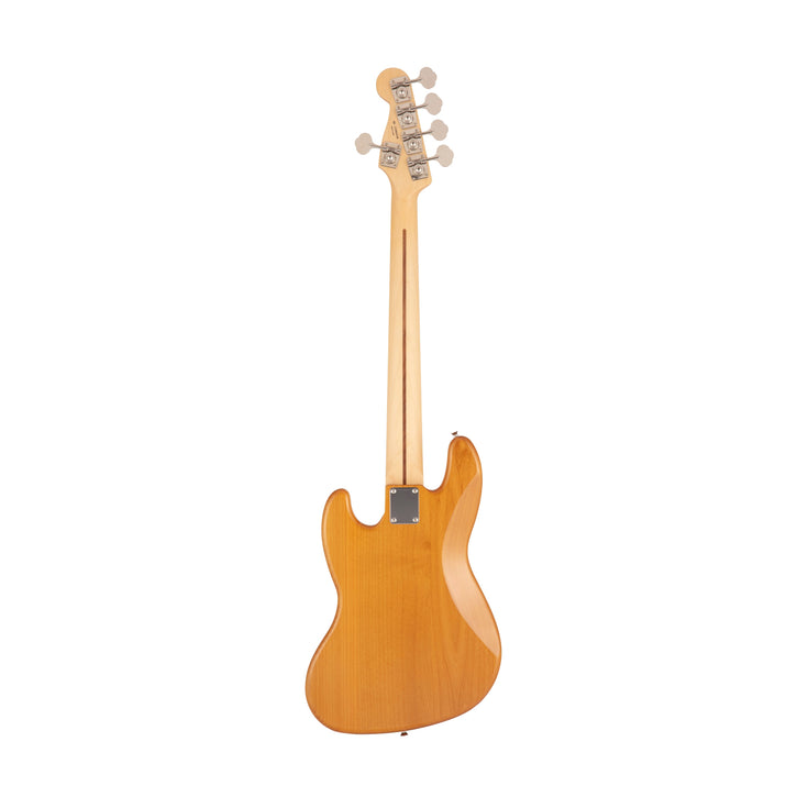 Fender Japan Hybrid II Jazz Bass V Guitar, Maple FB, Vintage Natural |  FENDER |  BASS GUITAR |  Zoso Music