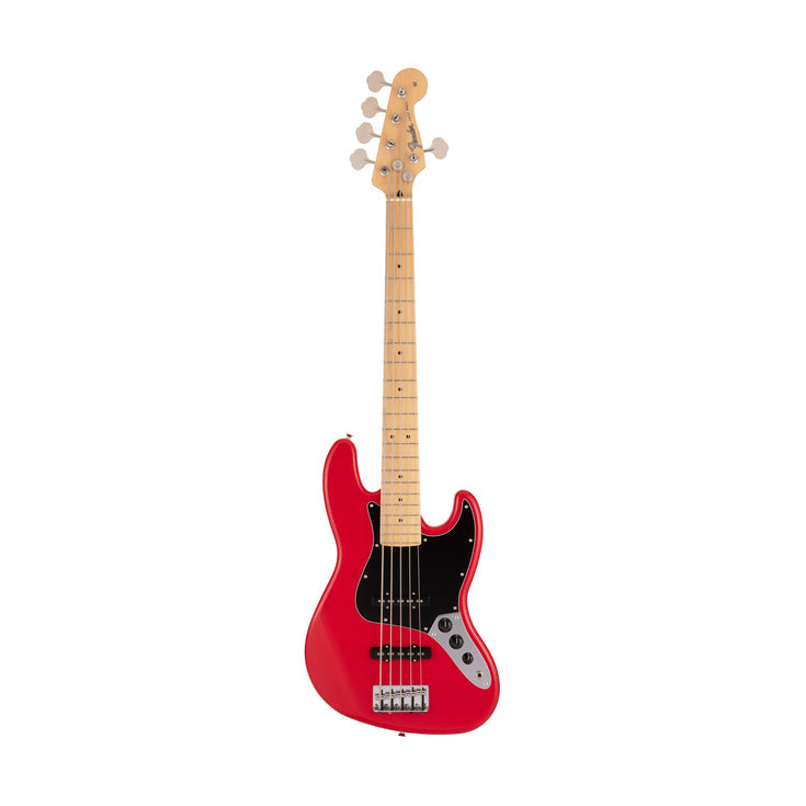 Fender Japan Hybrid II Jazz Bass V Guitar, Maple FB, Modena Red |  FENDER |  BASS GUITAR |  Zoso Music